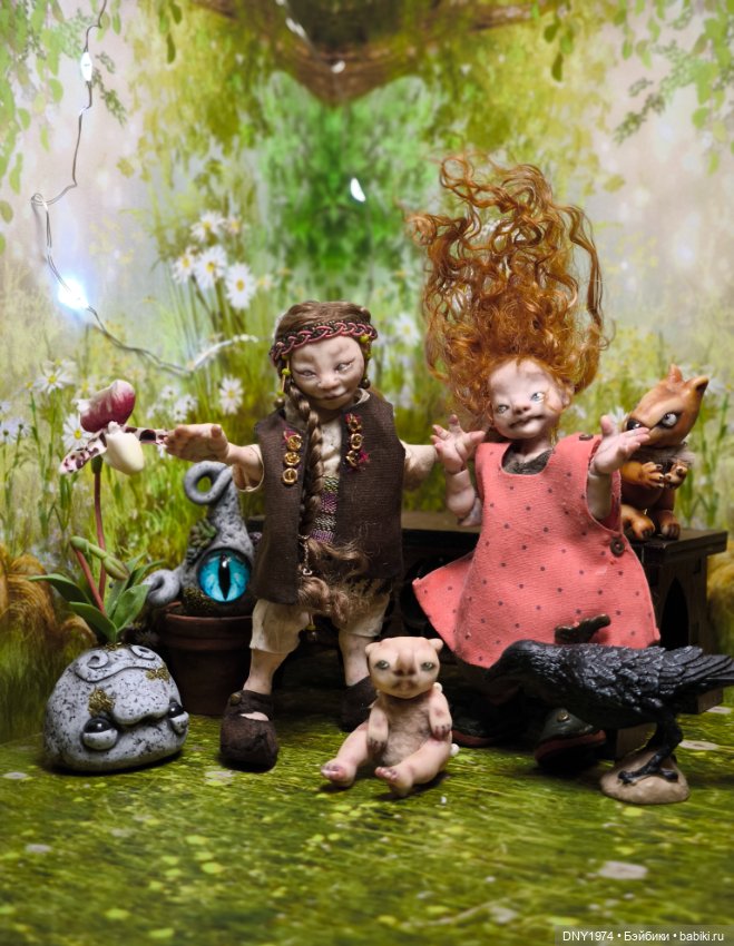 Из жизни троллей — Домашние фото авторских кукол: личные коллекции (фото 6)