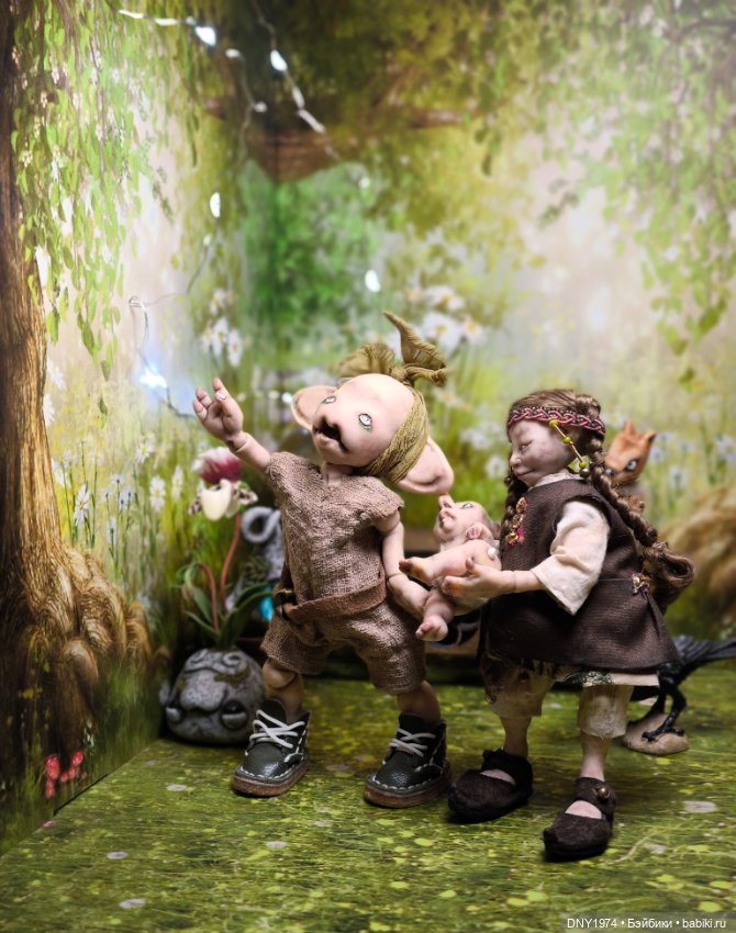 Из жизни троллей — Домашние фото авторских кукол: личные коллекции (фото 7)