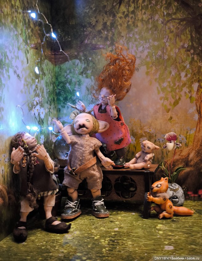 Из жизни троллей — Домашние фото авторских кукол: личные коллекции (фото 9)