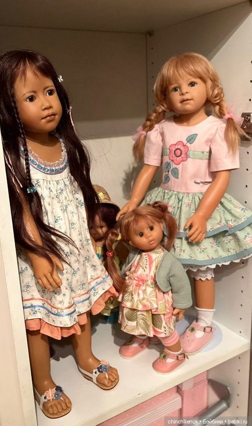 Кучеряшка-мечта София и другие плюшки 55см от Heidi Plusczok (фото 6)