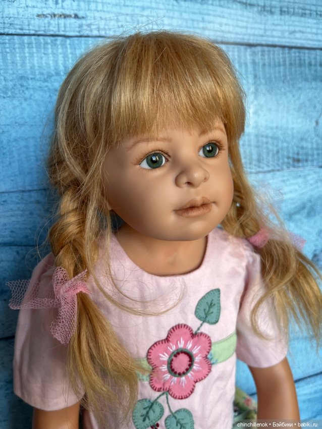 Кучеряшка-мечта София и другие плюшки 55см от Heidi Plusczok (фото 7)