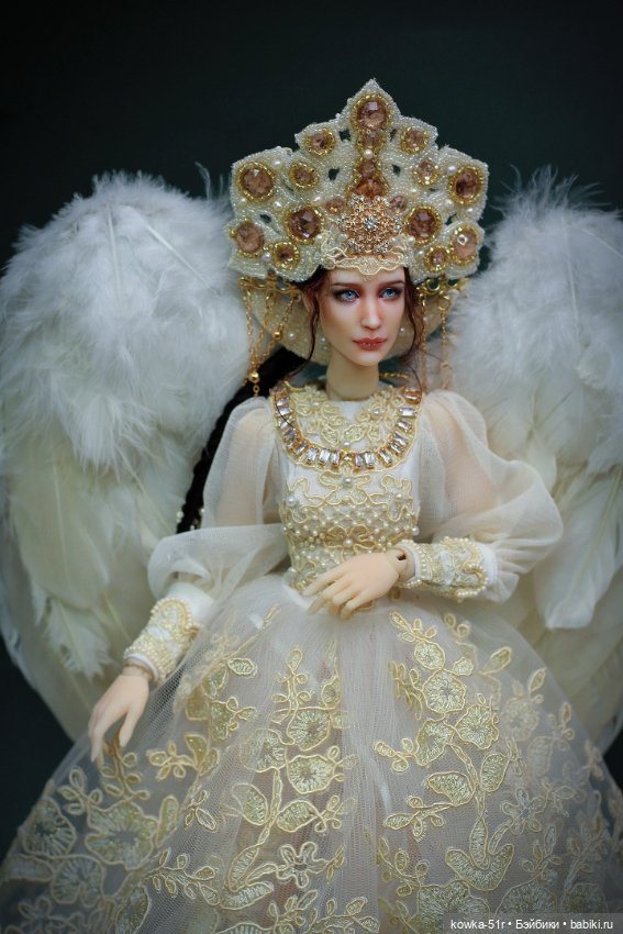Царевна Лебедь — Авторские шарнирные куклы своими руками: лепка (фото 3)