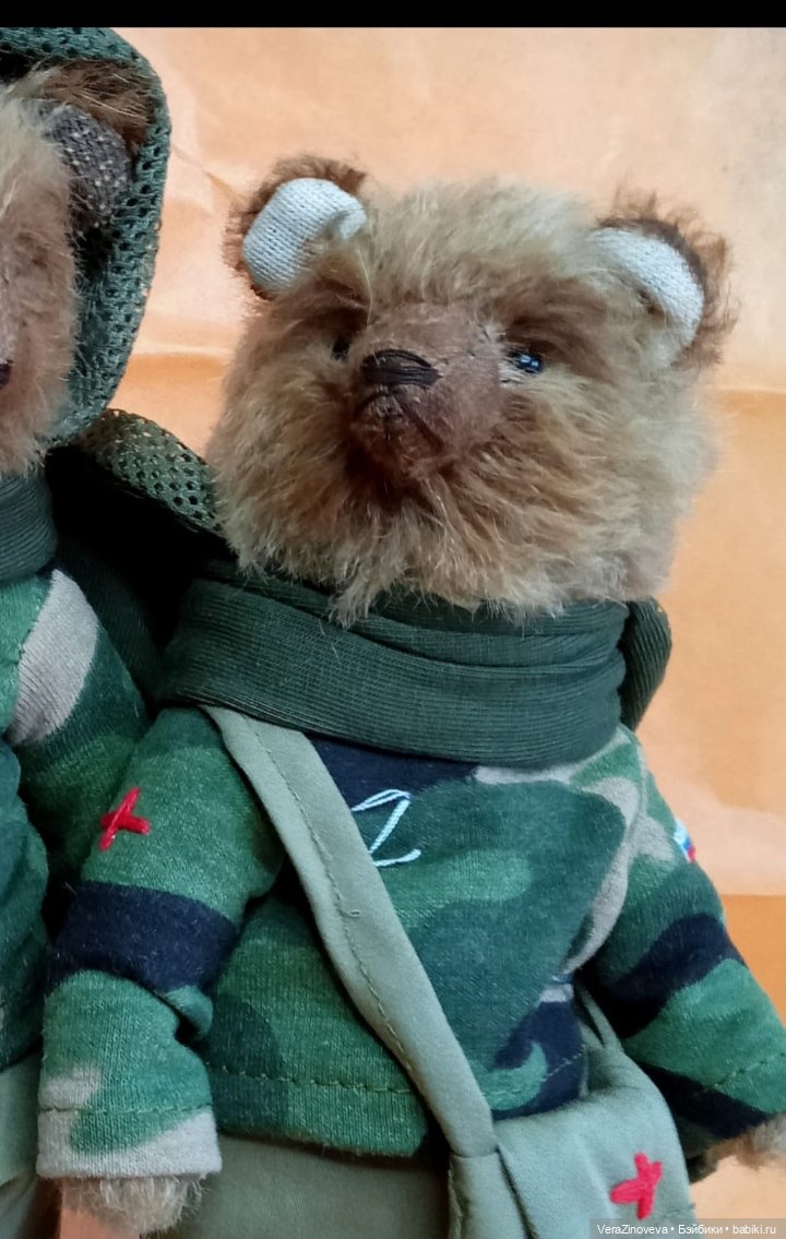 Солдатский мишка — Авторские мишки Тедди и друзья: фото (фото 3)