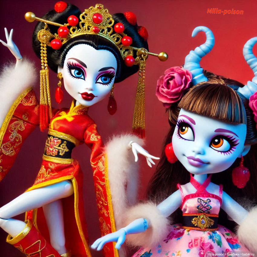 Вдохновение Пекинской оперой и Китайским Новым годом