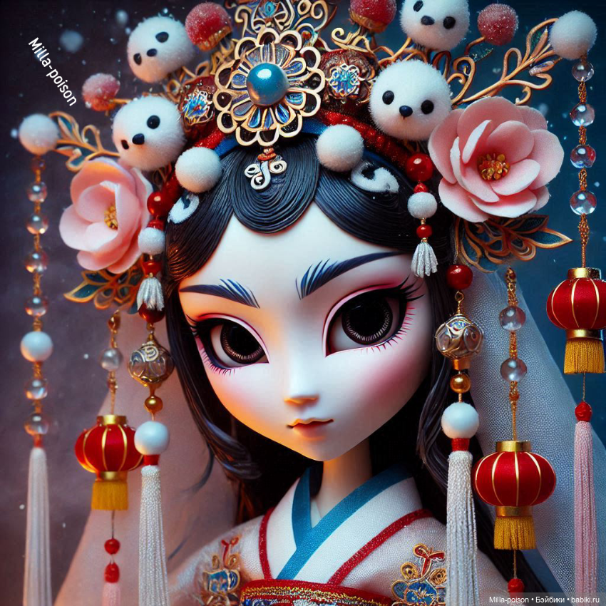 Вдохновение Пекинской оперой и Китайским Новым годом