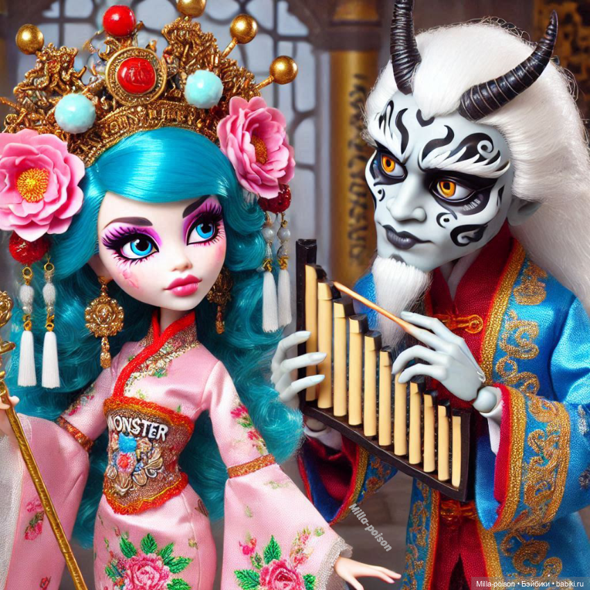 Вдохновение Пекинской оперой и Китайским Новым годом