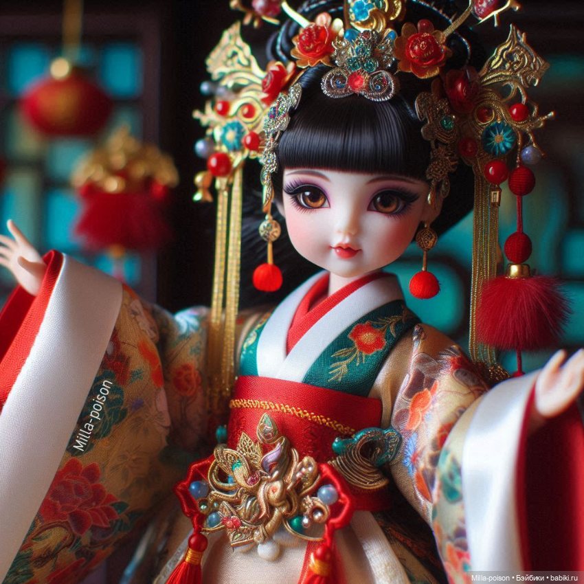 Вдохновение Пекинской оперой и Китайским Новым годом