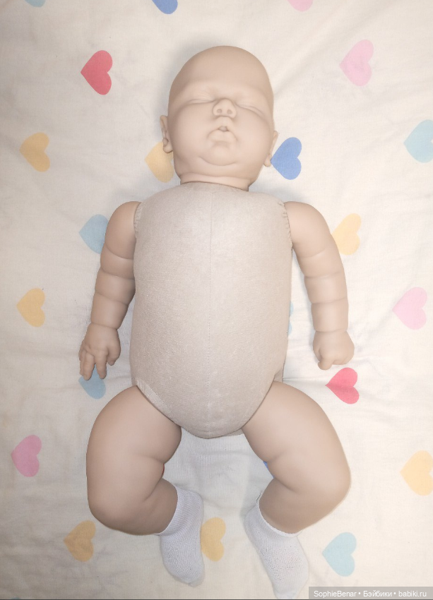 Выкройка тела для куклы реборн