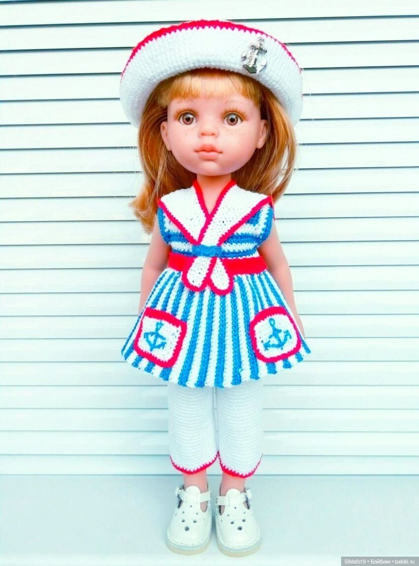 Куколки в голубом — Одежда и обувь для кукол своими руками: фото