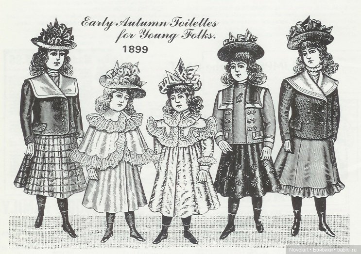 Старинные шляпки для кукол: выкройки боннетов