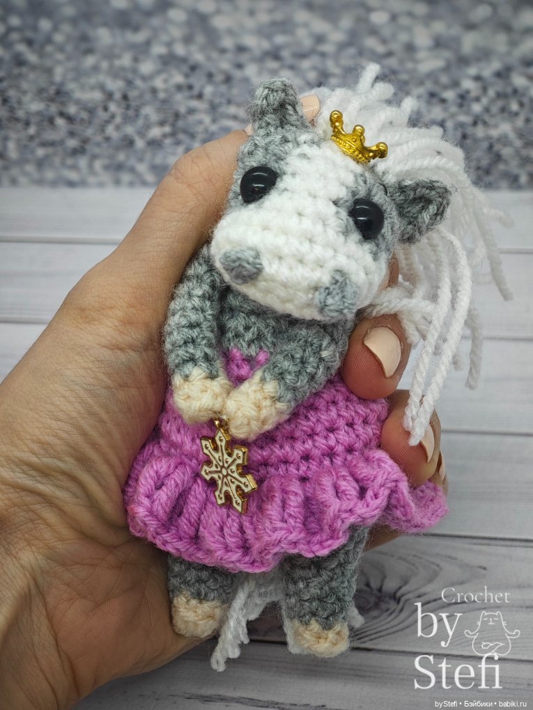 Лошадка Груня — Вязаные игрушки и амигуруми: крючком (фото 10)