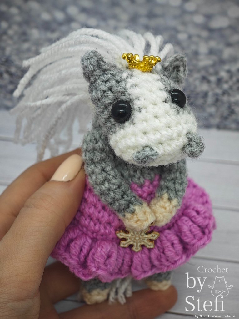 Лошадка Груня — Вязаные игрушки и амигуруми: крючком (фото 2)