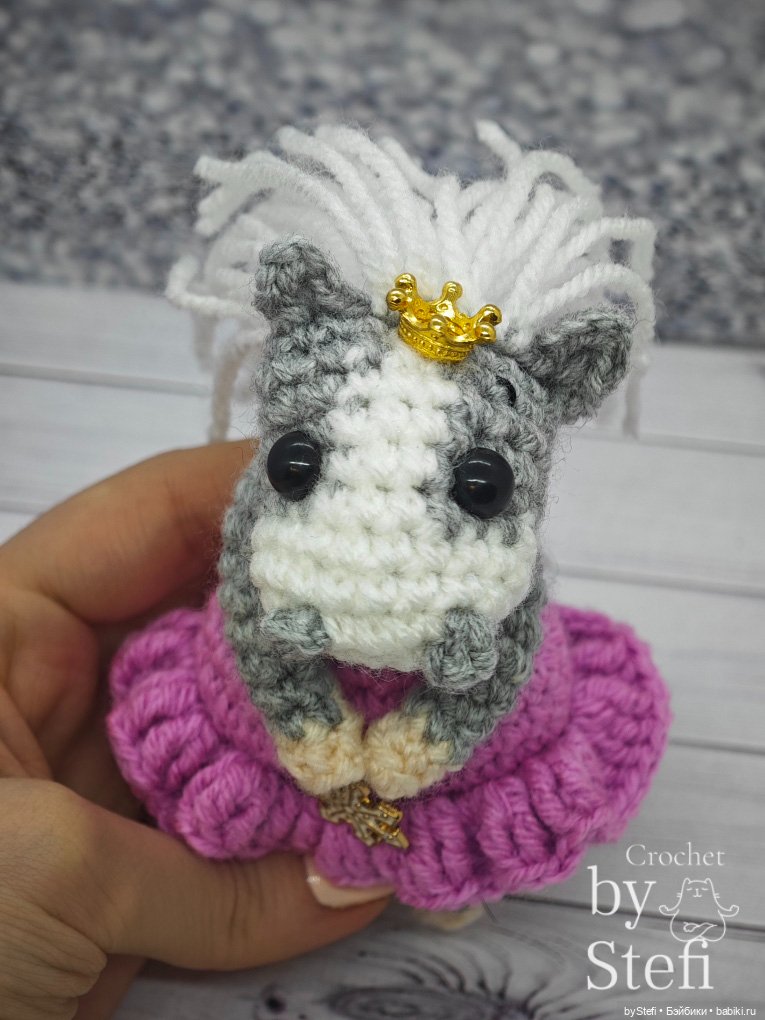 Лошадка Груня — Вязаные игрушки и амигуруми: крючком (фото 6)