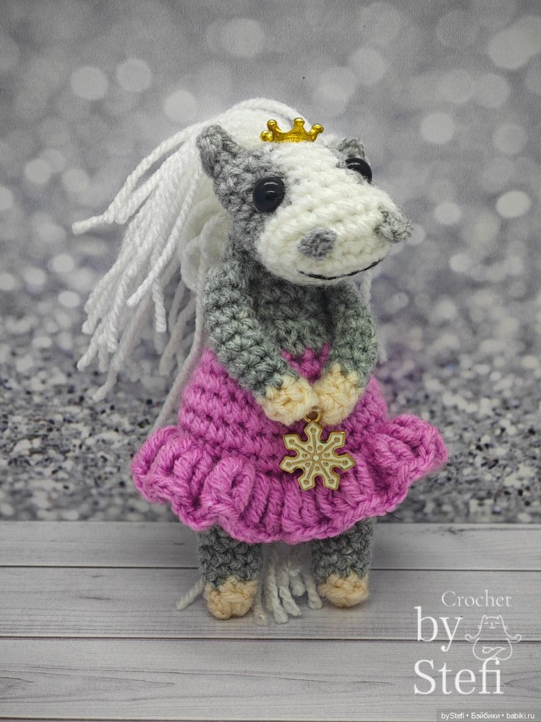 Лошадка Груня — Вязаные игрушки и амигуруми: крючком