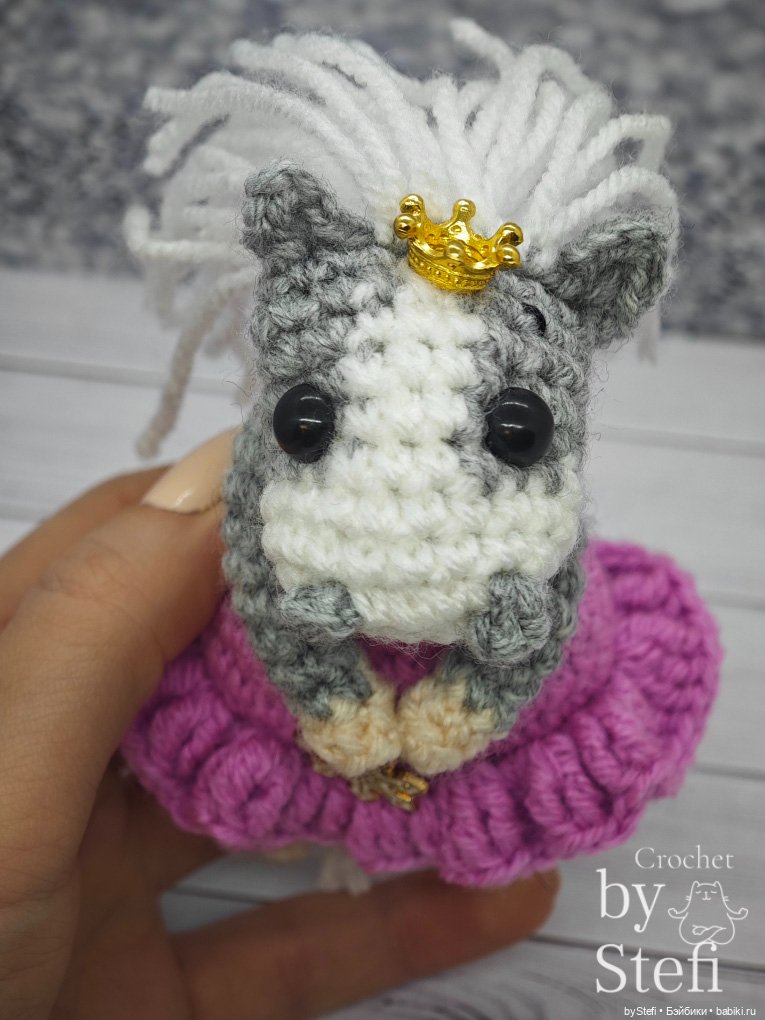 Лошадка Груня — Вязаные игрушки и амигуруми: крючком (фото 3)