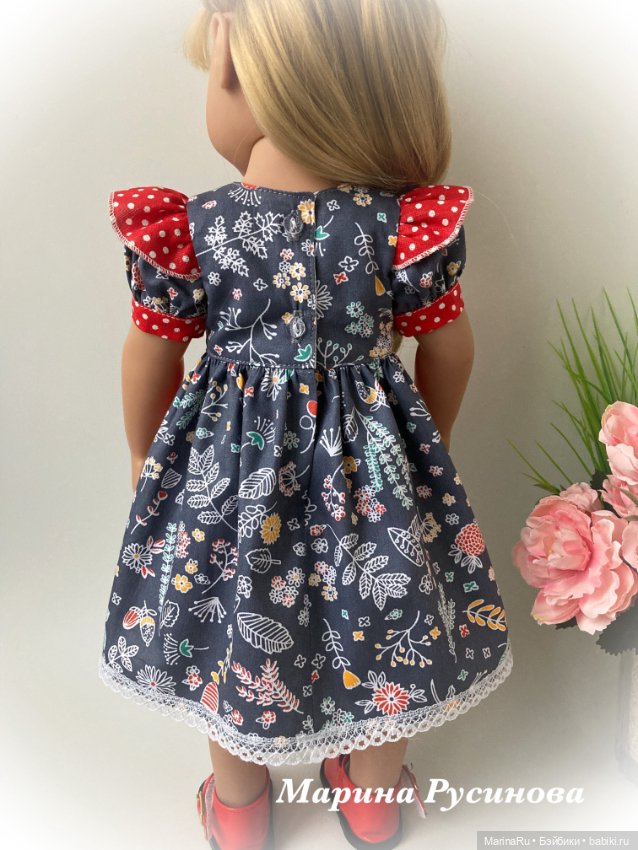 Еще немного платьев — Одежда и обувь для кукол своими руками: фото (фото 4)