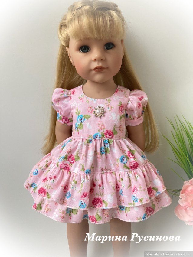 Еще немного платьев — Одежда и обувь для кукол своими руками: фото (фото 7)