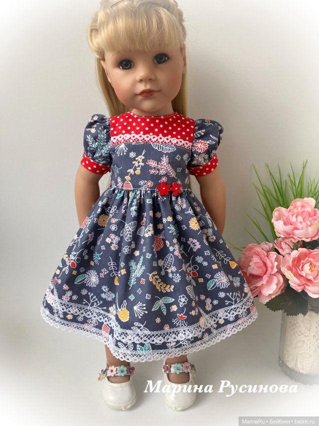 Еще немного платьев — Одежда и обувь для кукол своими руками: фото
