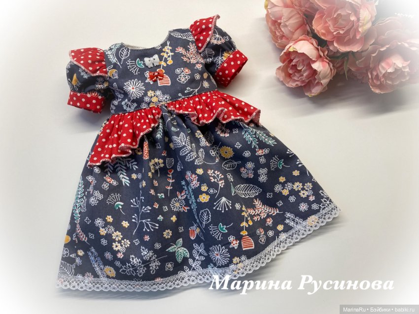 Еще немного платьев — Одежда и обувь для кукол своими руками: фото (фото 5)