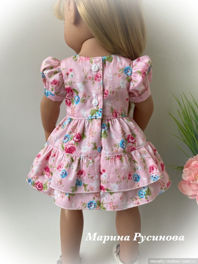 Еще немного платьев — Одежда и обувь для кукол своими руками: фото (фото 9)