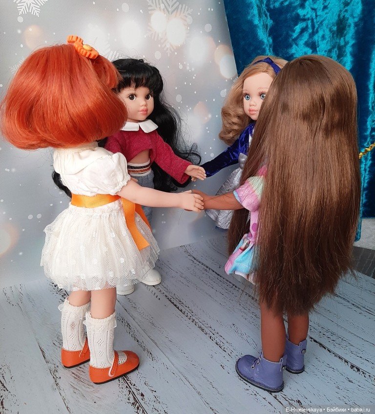 Мои куклы: Эльза, Злата, Лиза и Милана (фото 2)