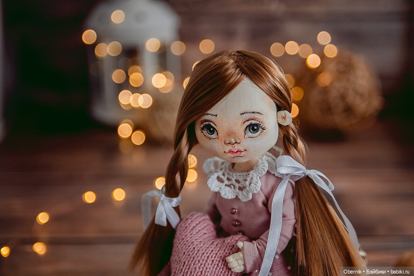 Скромница Аннет — Авторские текстильные куклы: Вальдорфские (фото 3)