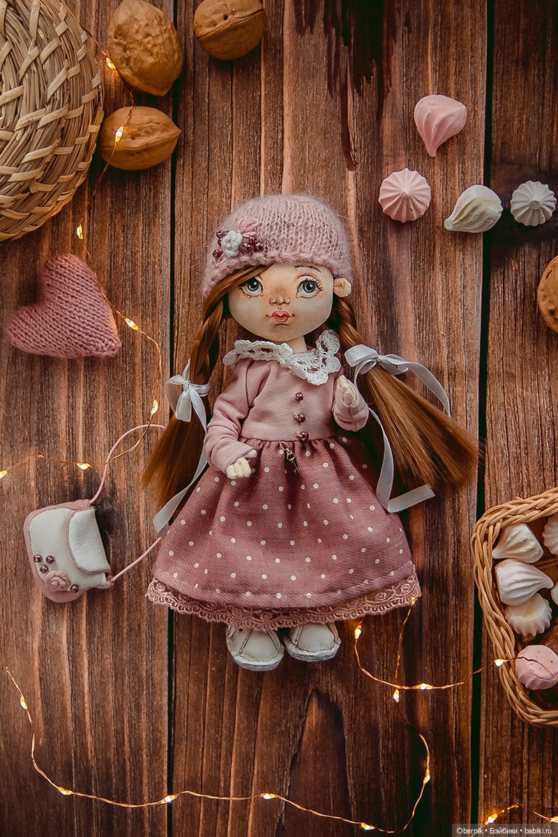 Скромница Аннет — Авторские текстильные куклы: Вальдорфские (фото 8)