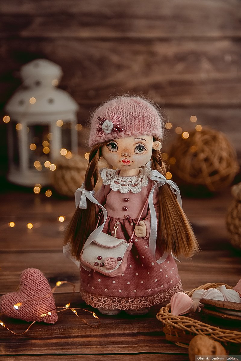 Скромница Аннет — Авторские текстильные куклы: Вальдорфские (фото 6)