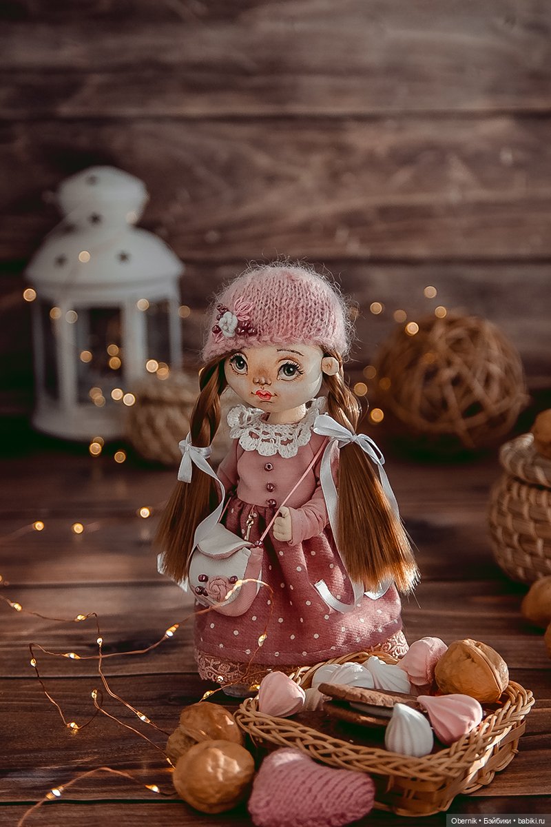 Скромница Аннет — Авторские текстильные куклы: Вальдорфские (фото 4)