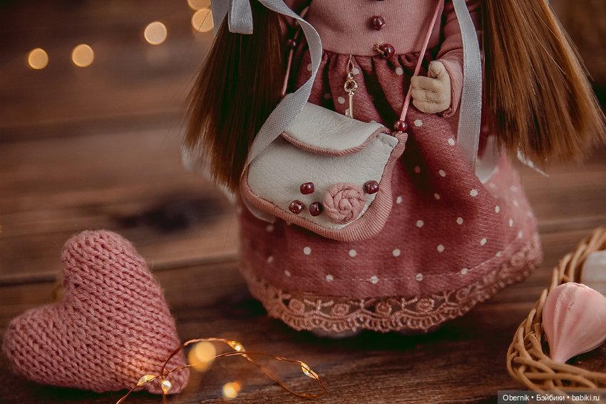 Скромница Аннет — Авторские текстильные куклы: Вальдорфские (фото 7)