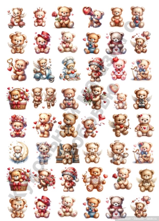 Термонаклейки для кукол: добавьте любви и красок в праздник