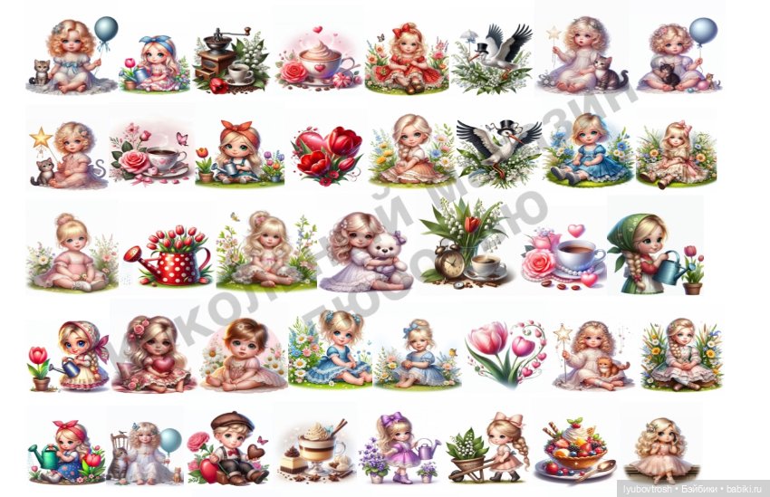 Термонаклейки для кукол: добавьте любви и красок в праздник (фото 8)
