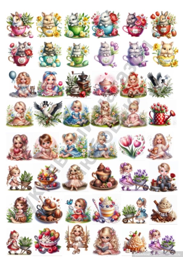 Термонаклейки для кукол: добавьте любви и красок в праздник