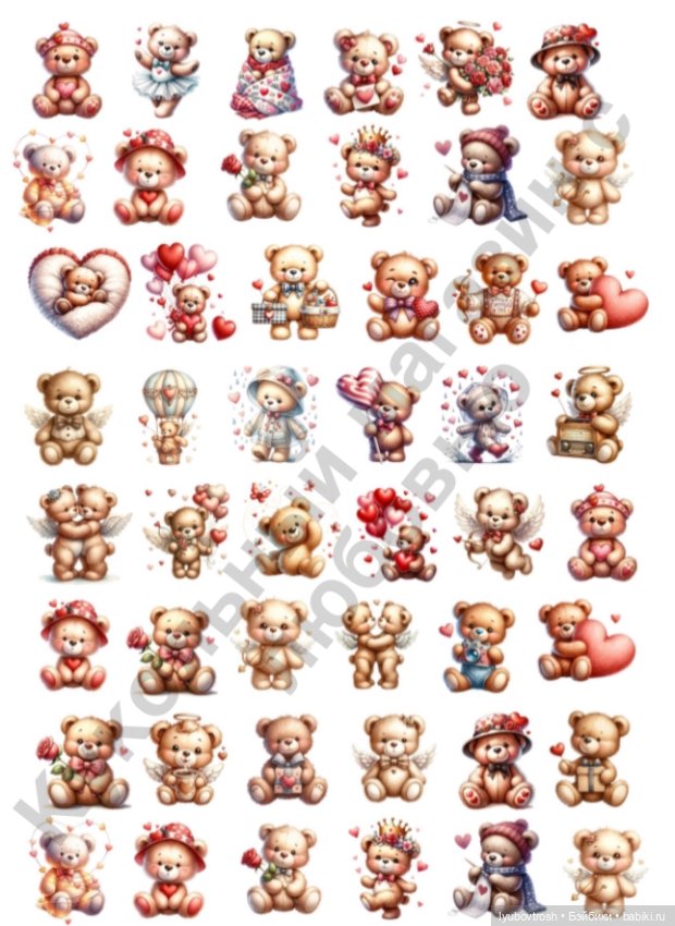 Термонаклейки для кукол: добавьте любви и красок в праздник