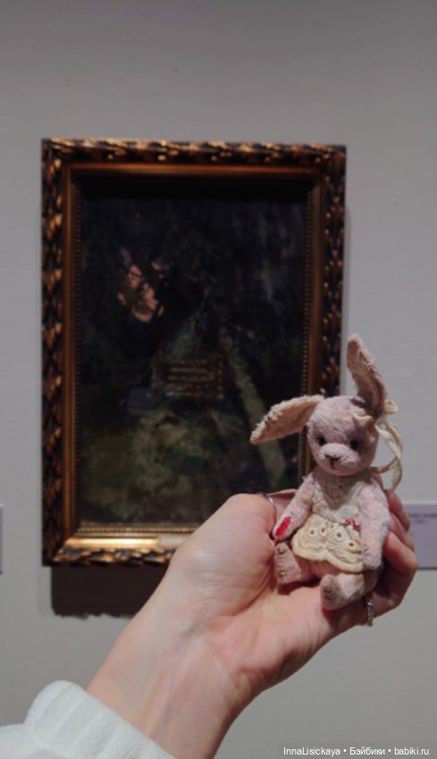 На выставке с зайкой — Авторские мишки Тедди и друзья: фото (фото 4)