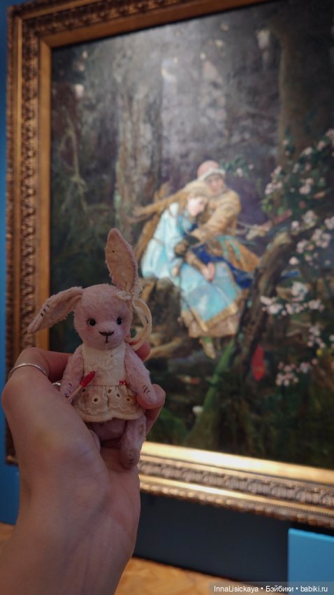 На выставке с зайкой — Авторские мишки Тедди и друзья: фото