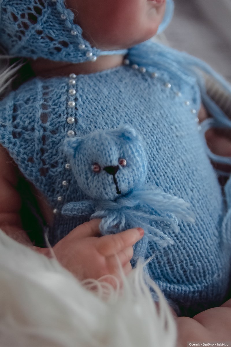 Милый, голубенький — Одежда и обувь для кукол своими руками: фото (фото 3)