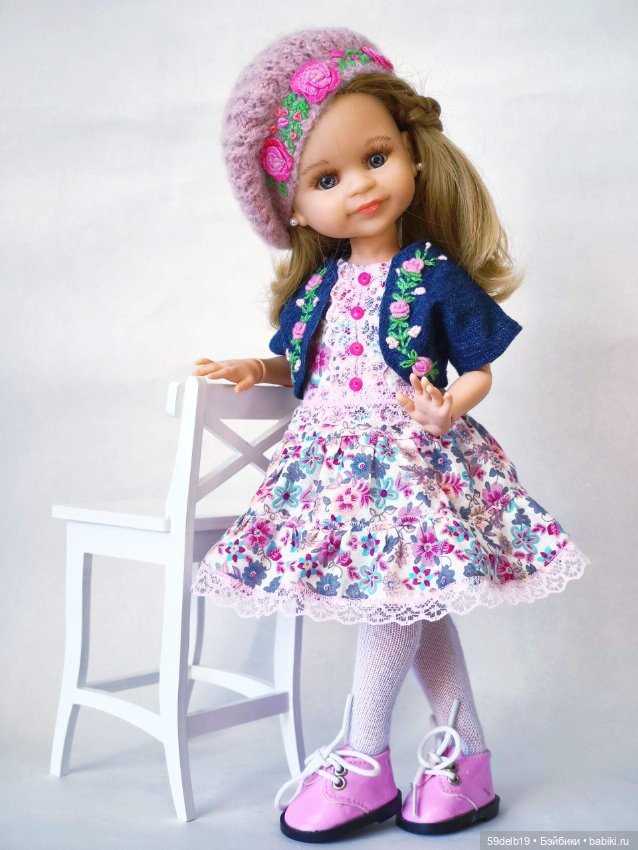 Новое платье, болеро и берет с вышивкой для паолочки (фото 7)