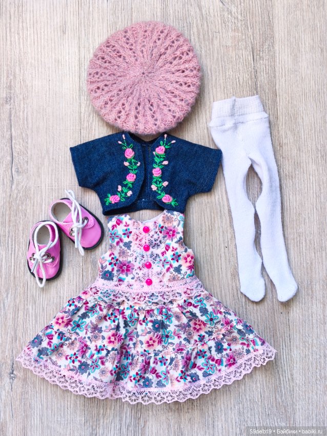 Новое платье, болеро и берет с вышивкой для паолочки (фото 2)