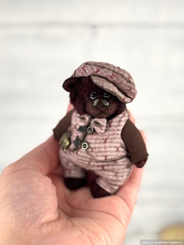 Тедди мишка Тимофей — Авторские мишки Тедди и друзья: фото (фото 3)