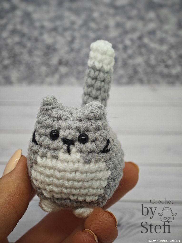 Котик — Вязаные игрушки и амигуруми: крючком (фото 7)