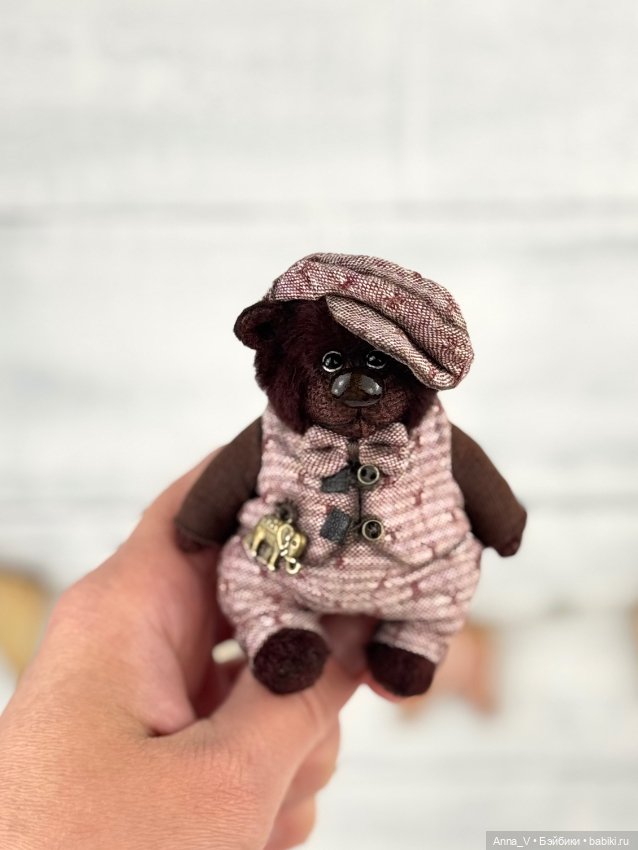 Тедди мишка Тимофей — Авторские мишки Тедди и друзья: фото (фото 2)