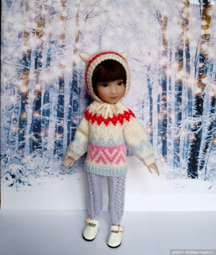 Новая куколка и наряды для неё (фото 10)