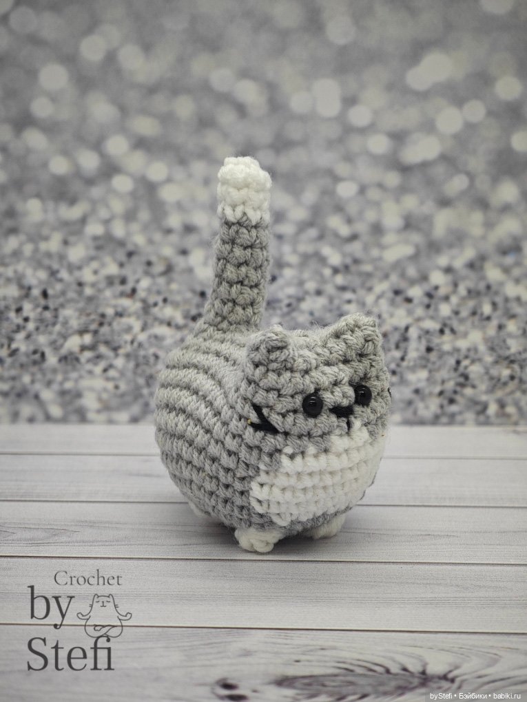 Котик — Вязаные игрушки и амигуруми: крючком (фото 2)