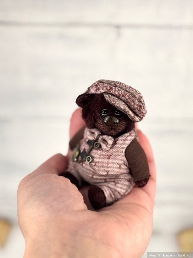 Тедди мишка Тимофей — Авторские мишки Тедди и друзья: фото (фото 4)