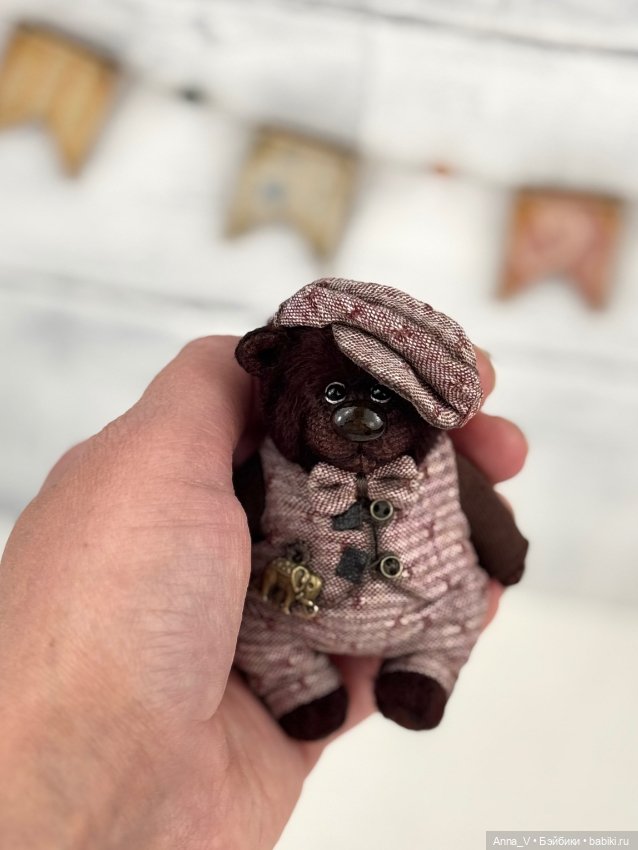 Тедди мишка Тимофей — Авторские мишки Тедди и друзья: фото