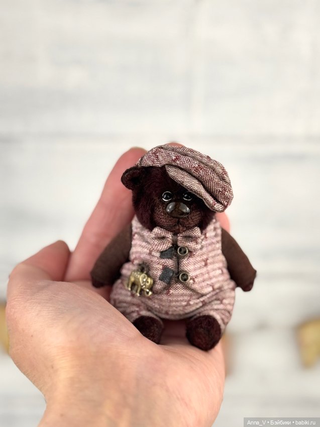 Тедди мишка Тимофей — Авторские мишки Тедди и друзья: фото (фото 5)