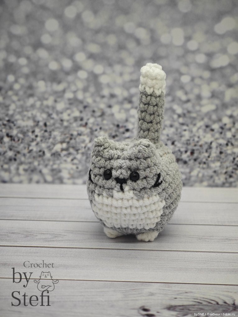 Котик — Вязаные игрушки и амигуруми: крючком