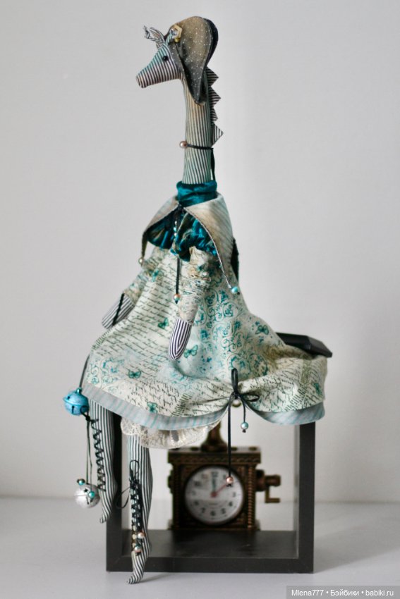 Жирафа Жанетта — Авторские текстильные куклы: Вальдорфские