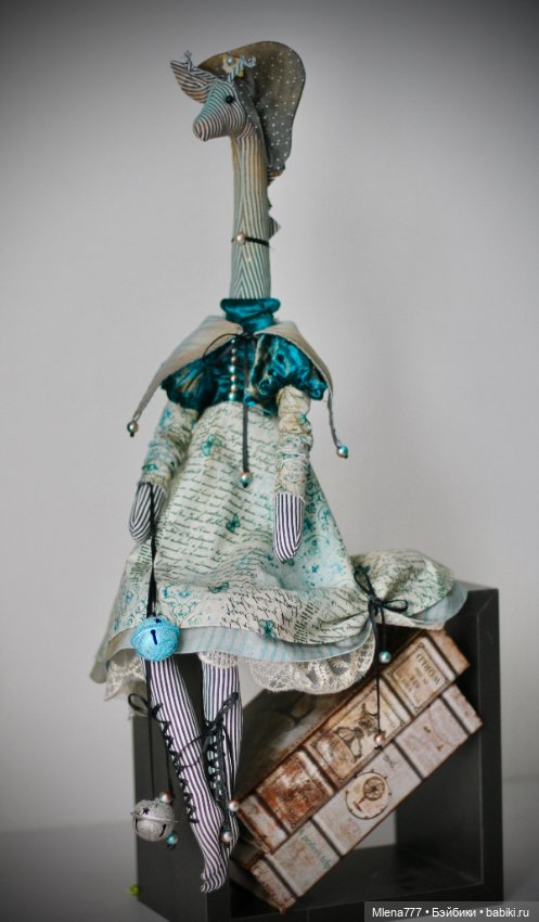 Жирафа Жанетта — Авторские текстильные куклы: Вальдорфские (фото 5)